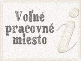 Voľné pracovné miesta  1