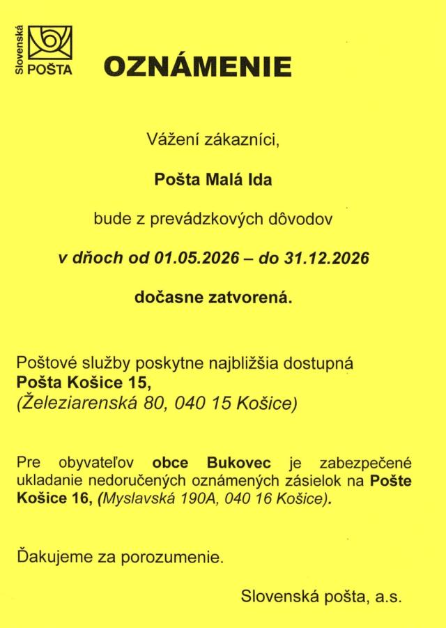 Foto: Obec Malá Ida